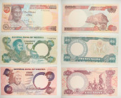 Nigeria - Lotto di 3 banconote: 100 Naira 1999 P#28 - 20 Naira 2001-2006 (1984-2006) P#26 - 5 Naira 2001-2005 (1984-2005) P#24

SPEDIZIONE IN TUTTO ...