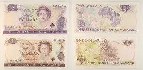 Nuova Zelanda - Lotto di 2 banconote: 1 Dollar ND (1981-1985) P#169a - 2 Dollars ND (1981-1985) P#170a

SPEDIZIONE IN TUTTO IL MONDO - WORLDWIDE SHI...