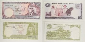 Pakistan - Lotto di 2 banconote: 50 Rupees 1986 (1976-2009) P#40 - 10 Rupees ND (1984-2006) P#39

SPEDIZIONE IN TUTTO IL MONDO - WORLDWIDE SHIPPING...