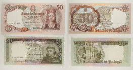Portogallo - Lotto di 2 banconote: 20 Escudos 1964 P#167 - 50 Escudos 1964 P#168

SPEDIZIONE IN TUTTO IL MONDO - WORLDWIDE SHIPPING

UNC