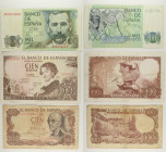 Spagna - Lotto di 3 banconote: 1000 Pesetas 1979 P#158 - 100 Pesetas 1965 P#150 - 100 Pesetas 1970 P#152

SPEDIZIONE IN TUTTO IL MONDO - WORLDWIDE S...