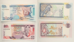 Sri Lanka - Lotto di 2 banconote: 50 Rupees 1995 P#110a - 20 Rupees 1995 P#109a

SPEDIZIONE IN TUTTO IL MONDO - WORLDWIDE SHIPPING

UNC