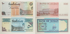 Sudan - Lotto di 2 banconote: 100 Dinars 1994 P#55 - 50 Dinars 1992 P#54

SPEDIZIONE IN TUTTO IL MONDO - WORLDWIDE SHIPPING

UNC