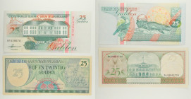 Suriname - Lotto di 2 banconote: 25 Gulden 1985 P#127b - 25 Gulden 1991 P#138a

SPEDIZIONE IN TUTTO IL MONDO - WORLDWIDE SHIPPING

UNC