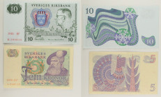 Svezia - Lotto di 2 banconote: 10 Kronor P#52e.2 - 5 Kronor 1978 P#51d.2

SPEDIZIONE IN TUTTO IL MONDO - WORLDWIDE SHIPPING

AU