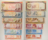 Turkmenistan - Lotto di 6 banconote: 500 Manat 1995 (1993-1995) P#7 - 100 Manat 1995 (1993-1995) P#6 - 50 Manat 1995 (1993-1995) P#5 - 10 Manat 1993 P...