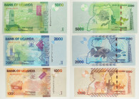 Uganda - Lotto di 3 banconote: 5000 Shillings 2010 P#51a - 2000 Shillings 2010 P#50a - 1000 Shillings 2010 P#49a

SPEDIZIONE IN TUTTO IL MONDO - WOR...