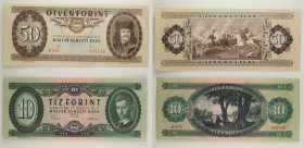 Ungheria - Lotto di 2 banconote: 50 Forint 1980 P#170 - 10 Forint 1969 P#168

SPEDIZIONE IN TUTTO IL MONDO - WORLDWIDE SHIPPING

EF-AU