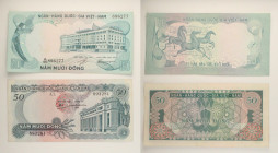 Vietnam - Lotto di 2 banconote : 50 Dong 1972 P#30 - 50 Dong 1969 P#25

SPEDIZIONE IN TUTTO IL MONDO - WORLDWIDE SHIPPING