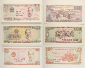 Vietnam - Lotto di 3 banconote: 2000 Dong 1988 (1989) P#107 - 1000 Dong 1988 (1989) P#106 - 200 Dong 1987 P#100

SPEDIZIONE IN TUTTO IL MONDO - WORL...