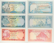 Yemen - Lotto di 3 banconote: 10 Rials ND (1990) P#23 - 10 Rials ND (1981-1983) P#18 - 5 Rials ND (1981-1991) P#17

SPEDIZIONE IN TUTTO IL MONDO - W...