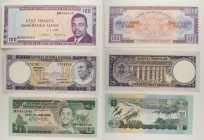 Mondiali - Lotto di 3 banconote: Burundi 100 Francs 1981 P#29b - Guinea Equatoriale 25 Ekuele 1975 P#9 - Etiopia 1 Birr 1969 (1977) P#30

SPEDIZIONE...