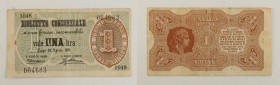 Regno d'Italia - Vittorio Emanuele II (1861-1878) - Biglietto Consorziale da 1 Lira 30/04/1874 - Gigante BC 3A

SPEDIZIONE SOLO IN ITALIA - SHIPPING...