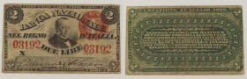 Regno d'Italia - Vittorio Emanuele II (1861-1878) - banconota da 2 Lire 25/07/1866 - RARA - Gigante BNR 2A

SPEDIZIONE SOLO IN ITALIA - SHIPPING ONL...
