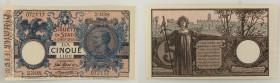 Regno d'Italia - Vittorio Emanuele III (1900-1943) - banconota 5 Lire Vittorio Emanuele III 17/05/1915 - Gigante BS 12D

SPEDIZIONE SOLO IN ITALIA -...