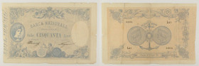 Regno d'Italia - Umberto I (1878-1900) - banconota 50 Lire 20/07/1887 - MOLTO RARA - Gigante BNR 12I

SPEDIZIONE SOLO IN ITALIA - SHIPPING ONLY IN I...