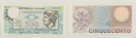 Repubblica Italiana - banconota 500 Lire Mercurio 1979 - serie sostitutiva W - RARA - Gigante BS 26Ca

SPEDIZIONE IN TUTTO IL MONDO - WORLDWIDE SHIP...
