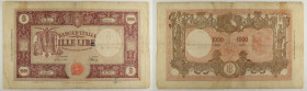 Repubblica Italiana - banconota 1000 Lire Grande "M" (Medusa) 14/04/1948 - RARA - Gigante BI 52B

SPEDIZIONE SOLO IN ITALIA - SHIPPING ONLY IN ITALY...