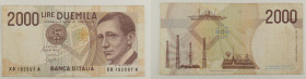 Repubblica Italiana - banconota 2000 Lire Guglielmo Marconi 1992 - Serie Sostitutiva XB - Gigante BI 60Ba

SPEDIZIONE IN TUTTO IL MONDO - WORLDWIDE ...