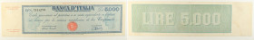 Repubblica Italiana - banconota 5000 Lire Titolo Provvisorio (Medusa) 28/01/1948 - Gigante BI 63D

SPEDIZIONE SOLO IN ITALIA - SHIPPING ONLY IN ITAL...