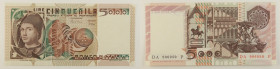 Repubblica Italiana - banconota 5000 Lire Antonello da Messina 19/10/1983 - Gigante BI 68D

SPEDIZIONE IN TUTTO IL MONDO - WORLDWIDE SHIPPING

SPL