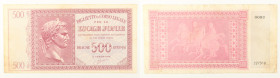 Isole Jonie - banconota 500 Dracme Giulio Cesare 1942 - Gigante IJ 6A

SPEDIZIONE SOLO IN ITALIA - SHIPPING ONLY IN ITALY

BB+