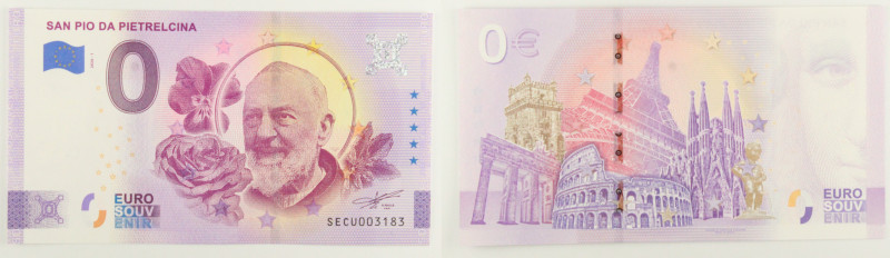 Italia - banconota 0 Euro 2020 - San Pio da Pietrelcina

SPEDIZIONE IN TUTTO I...