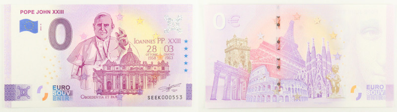 Città del Vaticano - banconota 0 Euro 2022 - Pope John XXIII

SPEDIZIONE IN TU...