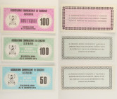 Associazione Commercianti ed Esercenti Sestiere - Lotto di 3 buoni d'acquisto: 100 Lire 1976 - 100 Lire 1975 e 50 Lire 1975

SPEDIZIONE IN TUTTO IL ...