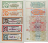 Russia - BanK MMM - Lotto di 5 Buoni commerciali: 100 Tickets ND (1994-1997) - 50 Tickets ND (1994-1997) - 20 Tickets ND (1994-1997) - 10 Tickets ND (...