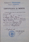 Carta annonaria supplementare, per da minestra, stampata su certificato di morte

SPEDIZIONE SOLO IN ITALIA - SHIPPING ONLY IN ITALY

FDS