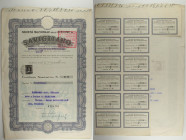 Società Nazionale delle Officine di Savigliano - Cedola da 7 azioni da 500 Lire cadauna

SPEDIZIONE IN TUTTO IL MONDO - WORLDWIDE SHIPPING