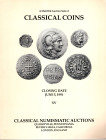 CLASSICAL NUMISMATIC ( CNG) - Auction XV closing date 5 - June, 1991. pp 100, lots 1127, tutti illustrati, Legatura ed. ottimo stato, importante docum...
