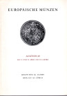 HESS A. – LEU BANK. – Auktion 40. Luzern, 23\24 – April, 1969. Europaische munzen. Pp. 44, nn. 772, tavv. 27. Ril ed buono stato lista prezzi Val....