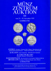 MUNZ ZENTRUM - Auktion 84. Koln, 29\30 - November, 1995. Antike munzen, altdeuschaland, medaillen ecc. pp 168, lots 8376, quasi tutti illustrati nel t...