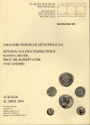 BUSSO PEUS NACH. – Frankfurt a. Main, 26 – April, 2000. 2500 jahre persische munzpragung. Sammlung Konsul Meyer – Sammlung Robert Gobl. Pp. 99, nn.500...