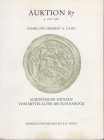 MUNZEN und MEDAILLEN. – Auktion, 87. Basel, 4 - Juni, 1998. Sammlung Herbert A. Cahn. Europaische munzen von mittelalter bis zum barok. Pp. 79, nn. 64...