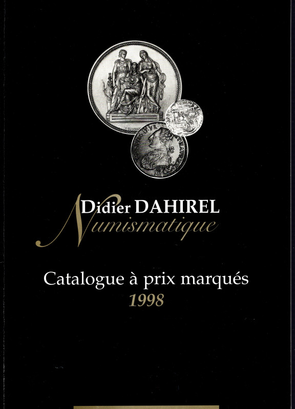 DAHIREL Didier - Catalogue a prix marques 1998. Monaies antiques Grecques, romai...