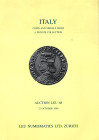 LEU NUMISMATK LTD. – Zurich, 22 – October, 1996. Auction n 68 ITALY coins and medals from private collection. Pp. 178, nn. 683, tavv. 3 a colori + ill...