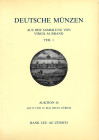 BANK LEU AG. Auktion 46. Zurich, 27\28 - Mai, 1988. Sammlung Virgil M. Brand. Teil 1. Deutsche munzen. Pp. 151, nn. 1481, tavv. 82. ril ed ottimo stat...