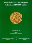 ARS CLASSIC - SPINK TAISEI - Auction 52. Part 2. Zurich, 26\27 - October, 1994. Monete di zecche italiane, Greek and Roman coins. Pp 88, nn 836-2486, ...