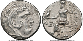 MACEDONIAN KINGDOM. Alexander III the Great (336-323 BC). AR drachm (16mm, 3.99 gm, 12h). NGC Choice XF 5/5 - 2/5. Posthumous issue, Abydus, ca. 310-3...