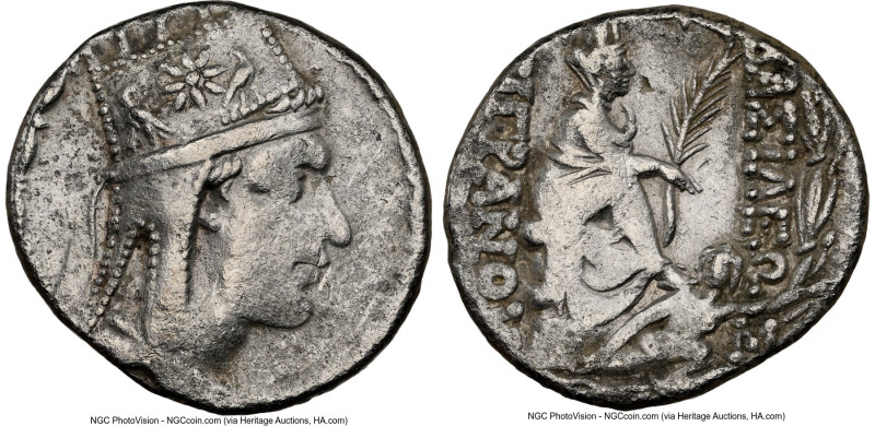 ARMENIAN KINGDOM. Tigranes II the Great (95-56 BC). AR tetradrachm (27mm, 15.65 ...