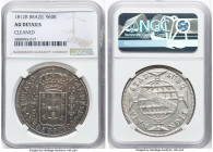 João Prince Regent Pair of Certified 960 Reis AU Details (Cleaned) NGC, 1) 960 Reis 1812-B, Bahia mint, KM307.1 2) 960 Reis 1814-B, Bahia mint, KM307....