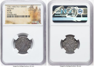 4-Piece Lot of Certified Assorted Medieval Grosso Issues NGC, 1) Ancona. Anonymous Grosso Agontano ND (1201-1400) - VF35, Ancona mint, Biaggi-34. 2.19...