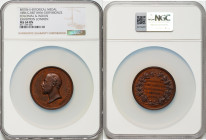 3-Piece Lot of Certified Assorted bronze Medals NGC, 1) Great Britain: "Colonial & Indian Exhibition London" Medal 1886 - MS64 Brown, BHM-3209 2) Germ...