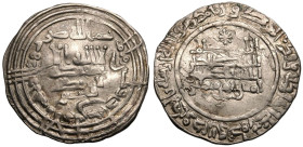 Islamic: Umayyads of Spain 'Abd al-Rahman III Dated AH 331 = AD 942/3 AR Dirham Very Fine