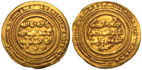Islamic: NAJJAHID al-Mu'ayyad Najjah AH 437 (or 439) Gold Dinar XF-AU