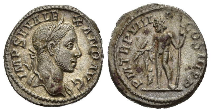 SEVERO ALESSANDRO (222-235). Denario per Roma. AR (g 3,80). IMP SEV ALEXAND AVG....
