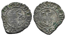 SAVOIA. Carlo I (1482-1490). Forte. MI (g 0,80). Grande K. R/ Scudo tra due anelli. Cf. MIR 244. MB
